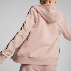 Puma Power Tape Dames Sweatvest - Roze - Maat L -Dameskleding Verkoop 550x550 30