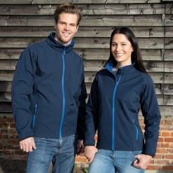 Merkloos Senvi Sports Softshell Jas Unisex - Kleur Grijs/Zwart - Maat M -Dameskleding Verkoop 550x550 89