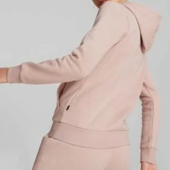 PUMA ESS Logo Hoodie Fleece Dames Trui - Maat M -Dameskleding Verkoop 550x558 1