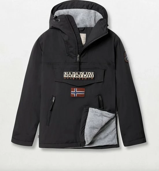 Napapijri Rainforest Pocket Winter Dames S BLACK 3 Napapijri Rainforest Pocket Winter Dames S BLACK - Afbeelding 3