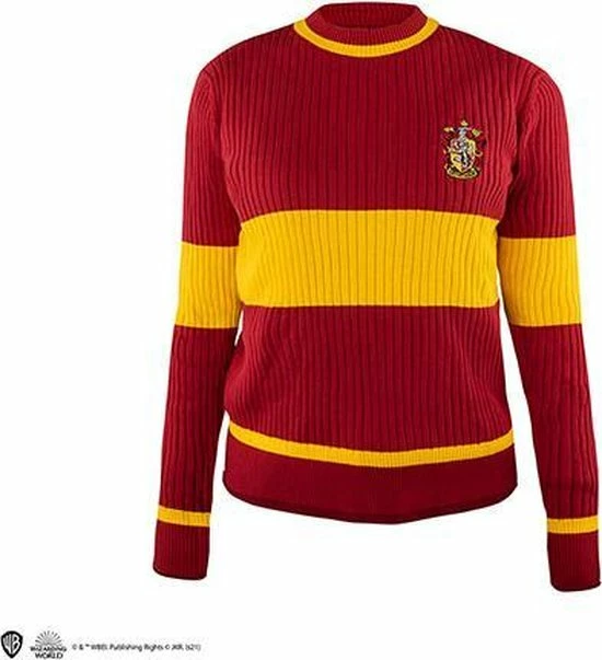 Cinereplicas Harry Potter - Gryffindor Quidditch Sweater / Griffoendor Zwerkbal Trui - XS 1 Cinereplicas Harry Potter - Gryffindor Quidditch Sweater / Griffoendor Zwerkbal Trui - XS