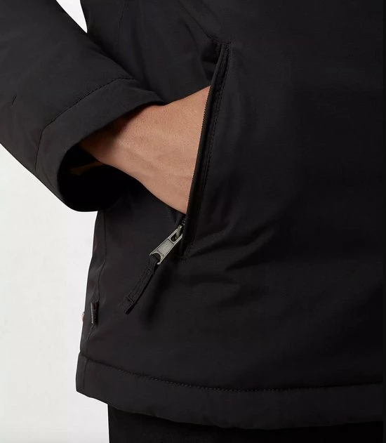 Napapijri Rainforest Pocket Winter Dames S BLACK 2 Napapijri Rainforest Pocket Winter Dames S BLACK - Afbeelding 2