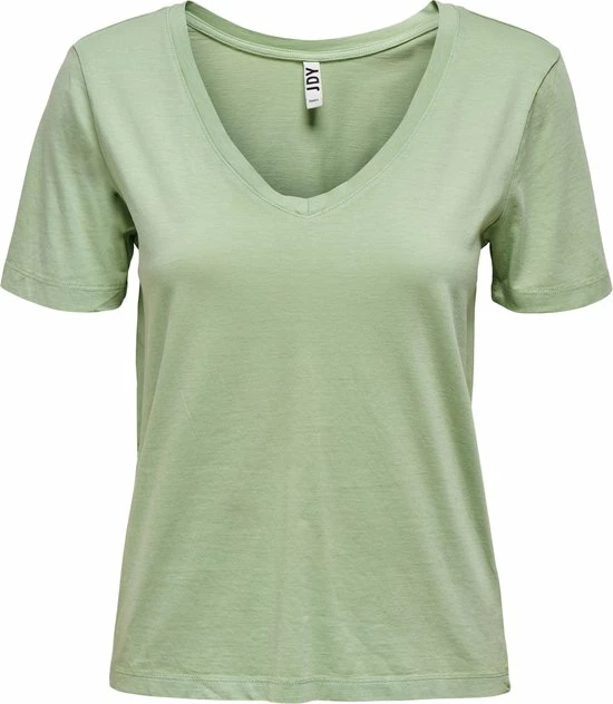 JDY JDYFAROCK S/S V-NECK TOP JRS NOOS Dames Top - Maat L 1 JDY JDYFAROCK S/S V-NECK TOP JRS NOOS Dames Top - Maat L