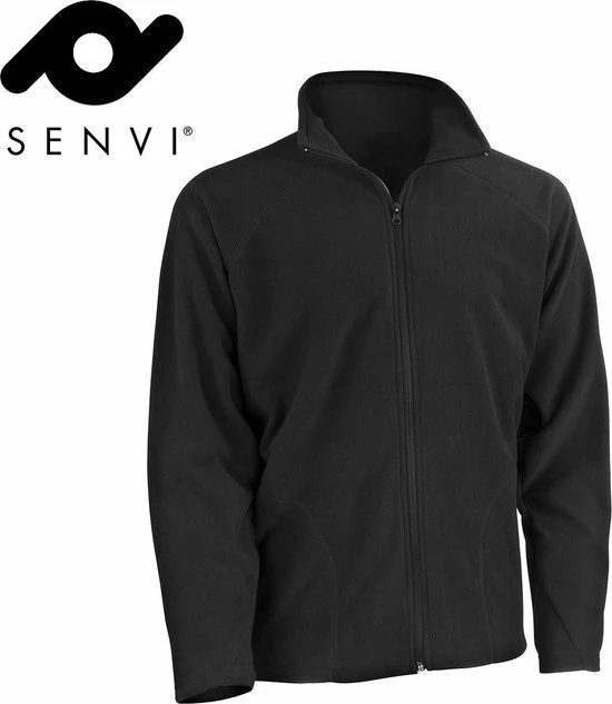 Merkloos Senvi Basic Fleece Vest - Thermisch Laag Microfleece - Kleur Zwart - Maat M 8 Merkloos Senvi Basic Fleece Vest - Thermisch Laag Microfleece - Kleur Zwart - Maat M - Afbeelding 8