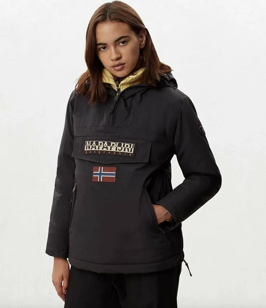 Napapijri Rainforest Pocket Winter Dames S BLACK 6 Napapijri Rainforest Pocket Winter Dames S BLACK - Afbeelding 6