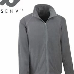 Merkloos Senvi Basic Fleece Vest - Thermisch Laag Microfleece - Kleur Antraciet - Maat XL -Dameskleding Verkoop 550x637 2