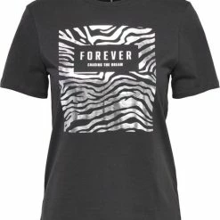 ONLY ONLLIGA REG S/S WILD TOP BOX JRS Dames T-shirt - Maat XL