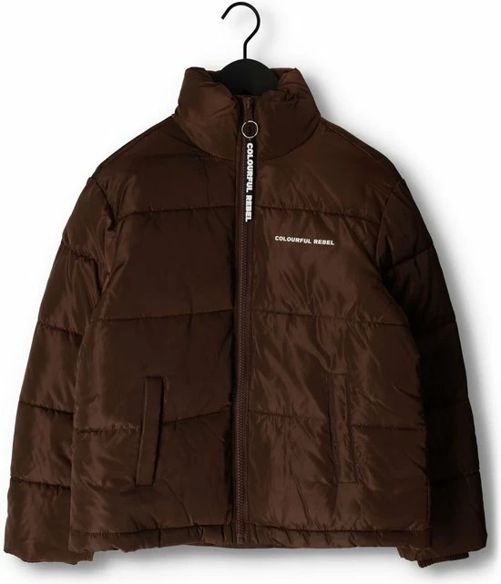 Colourful Rebel Fiona Jas Bruin Dames - Polyester - S 9 Colourful Rebel Fiona Jas Bruin Dames - Polyester - S - Afbeelding 9