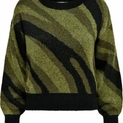 JDY JDYNILA L/S JACQAURD PULLOVER KNT Dames Trui - Maat XS