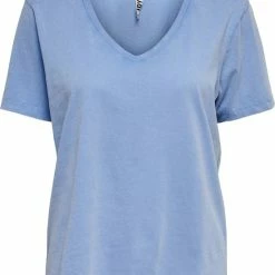 JDY JDYFAROCK S/S V-NECK TOP JRS NOOS Dames Top - Maat L