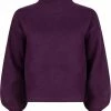 Ydence - Knitted Sweater Whitney - Paars - Maat M
