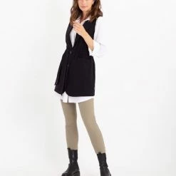 Bruine Legging Van Je M'appelle - Dames - Travelstof - Maat M - 6 Maten Beschikbaar -Dameskleding Verkoop 550x654 7