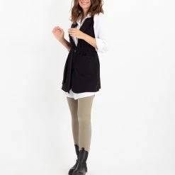 Bruine Legging Van Je M'appelle - Dames - Travelstof - Maat M - 6 Maten Beschikbaar -Dameskleding Verkoop 550x660 10