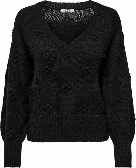 JDY JDYSIGRID LIFE L/S V-NECK DOT PULL. KNT Dames Trui - Maat L 7 JDY JDYSIGRID LIFE L/S V-NECK DOT PULL. KNT Dames Trui - Maat L - Afbeelding 7
