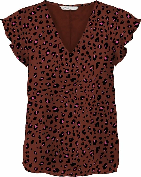 ONLY ONLZOEY CAPSLEEVE V-NECK TOP CS PTM Dames Top - Maat L 1 ONLY ONLZOEY CAPSLEEVE V-NECK TOP CS PTM Dames Top - Maat L