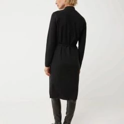 Mexx Dames Mock Neck Gebreide Jurk Zwart -Dameskleding Verkoop 550x696 10