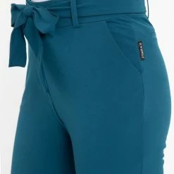 Blauwe Broek/Pantalon Van Je M'appelle - Dames - Travelstof - Maat S - 10 Maten Beschikbaar