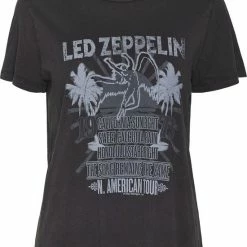 Noisy May NMNATE LED ZEPPELIN WASHED TSHIRT Dames T-Shirt - Maat XS