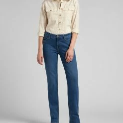 LEE Marion Mid Ada Dames Straight Jeans - Maat 33_31