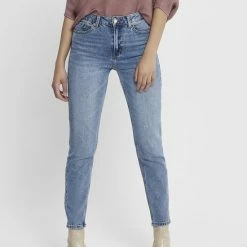 ONLY EMILY LIFE High Waist Straight Fit Dames Jeans - Maat 29 X L32 -Dameskleding Verkoop 550x698 2