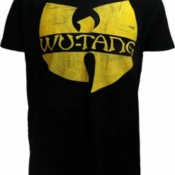 Dameskleding Verkoop 8 POPMERCH Wu-Tang Clan Classic Logo T-Shirt Zwart - Officiële Merchandise