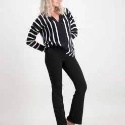 ONLY ONLROCKY MID FLARED PANT TLR Dames Broek - Maat M X L32 -Dameskleding Verkoop 550x711 39