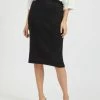 VILA VIRIL PENCIL HW KNIT SKIRT - NOOS Dames Rok - Maat XL