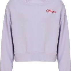 Follovers Hoodie / Trui - Dames - Sweat - Kylie - Lila - Maat M