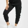 Urban Classics Vrouwen - Dames - NIEUW - Mode - Streetwear - Casual - Party - Loose - Urban - DEF Greta Sweatpants Zwart