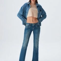 LTB Jeans LTB Valerie Jeans Volwassenen Donkerblauw -Dameskleding Verkoop 550x733 143