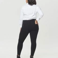 ONLY CARMAKOMA CARANNA HW SK ANK JEANS BLACK Dames Jeans - Maat W54 X L32 -Dameskleding Verkoop 550x733 181