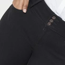 ONLY CARMAKOMA CARANNA HW SK ANK JEANS BLACK Dames Jeans - Maat W54 X L32 -Dameskleding Verkoop 550x733 183