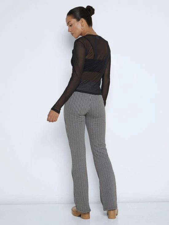 NOISY MAY NMJUDITH L/S MESH TOP BG NOOS Dames T-shirts - Maat L 3 NOISY MAY NMJUDITH L/S MESH TOP BG NOOS Dames T-shirts - Maat L - Afbeelding 3