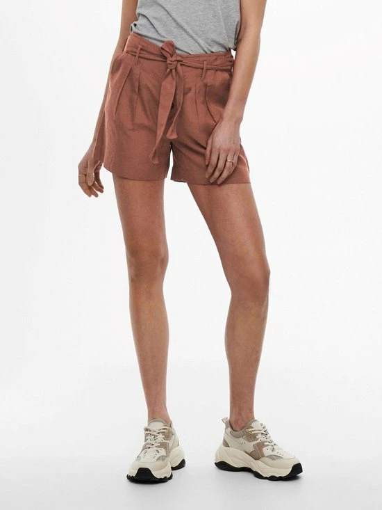 ONLY ONLVIVA LIFE HW BELT SHORTS PNT NOOS Dames Broek - Maat 40 10 ONLY ONLVIVA LIFE HW BELT SHORTS PNT NOOS Dames Broek - Maat 40 - Afbeelding 10