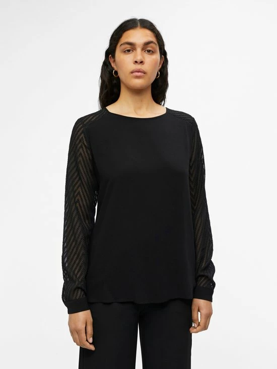 OBJECT COLLECTORS ITEM OBJZOE L/S TOP NOOS Dames T-shirts - Maat 36 8 OBJECT COLLECTORS ITEM OBJZOE L/S TOP NOOS Dames T-shirts - Maat 36 - Afbeelding 8