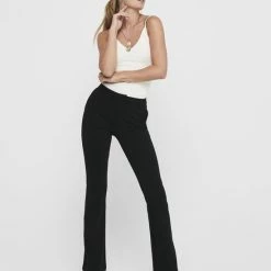 ONLY ONLROCKY MID FLARED PANT TLR Dames Broek - Maat M X L32 -Dameskleding Verkoop 550x733 277