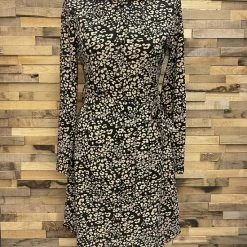 Sam Denim Travel Jurk Leopard Print 2119 "Color: Black-Army","Size: XL" -Dameskleding Verkoop 550x733 291