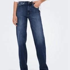 ONLY ONLJUICY HW WIDE DNM REA398 NOOS Dames Jeans - Maat 31/32 -Dameskleding Verkoop 550x733 360