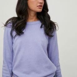 VILA VIRIL Ronde Hals L/S KNIT TOP - NOOS Dames Trui - Maat S -Dameskleding Verkoop 550x733 368