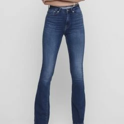 ONLY ONLPAOLA LIFE HW FLARED AZG0007 Dames Jeans - Maat L X L34 -Dameskleding Verkoop 550x733 375