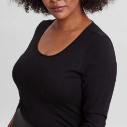 VERO MODA CURVE VMPAXI LS SOFT U-NECK - S NOOS CURVE Dames T-shirts - Maat M/48 8 VERO MODA CURVE VMPAXI LS SOFT U-NECK - S NOOS CURVE Dames T-shirts - Maat M/48 -Dameskleding Verkoop 550x733 407
