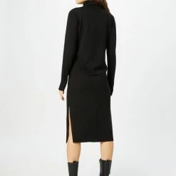 Saint Tropez MilaSZ Roll Neck Long Dress Dames Jurk - Maat M -Dameskleding Verkoop 550x733 423