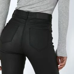Noisy May NMCALLIE HW SKINNY COATED PANTS NOOS 10 Noisy May NMCALLIE HW SKINNY COATED PANTS NOOS -Dameskleding Verkoop 550x733 430