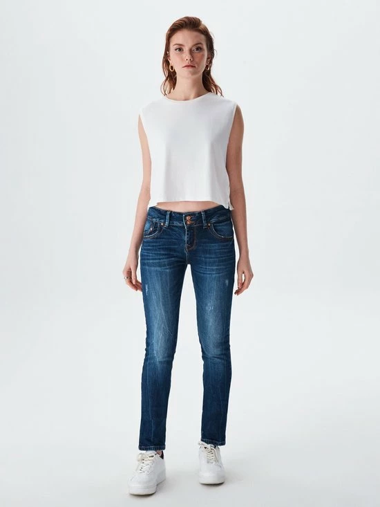 LTB Jeans LTB Molly M Jeans Volwassenen Donkerblauw 6 LTB Jeans LTB Molly M Jeans Volwassenen Donkerblauw - Afbeelding 6