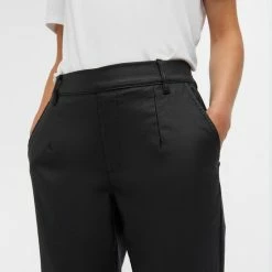 OBJECT COLLECTORS ITEM OBJBELLE LISA COATED PANT NOOS Dames Broek - Maat 42 -Dameskleding Verkoop 550x733 487