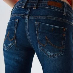LTB Jeans LTB Julita X Jeans Volwassenen Donkerblauw 10 LTB Jeans LTB Julita X Jeans Volwassenen Donkerblauw -Dameskleding Verkoop 550x733 499