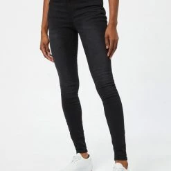 Cars Jeans Ophelia Super Skinny Jeans - Dames - Black Used - (maat: 27) -Dameskleding Verkoop 550x733 506