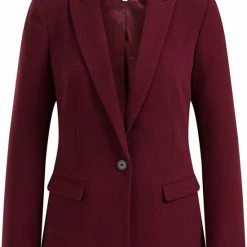 WE Fashion Dames Nauwsluitende Blazer Met Stretch