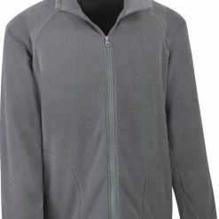 Merkloos Senvi Basic Fleece Vest - Thermisch Laag Microfleece - Kleur Antraciet - Maat XL