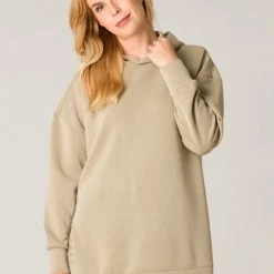 YEST Cherise Tuniek - Khaki - Maat 48 -Dameskleding Verkoop 550x753 10